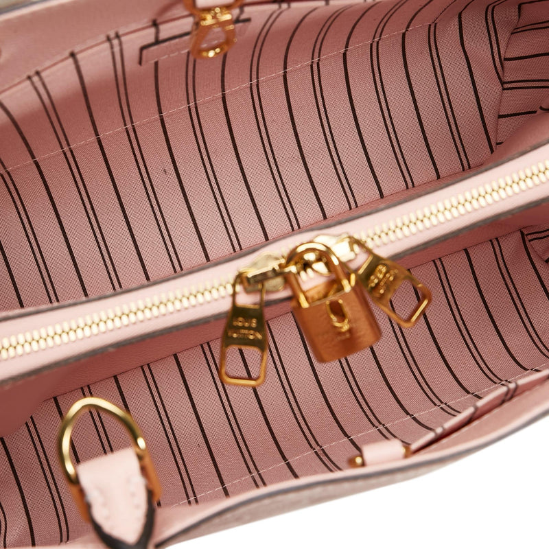 Louis Vuitton, Bags, Louis Vuitton Montaigne Monogram Vernis Mm Bag In  Rose Ballerine