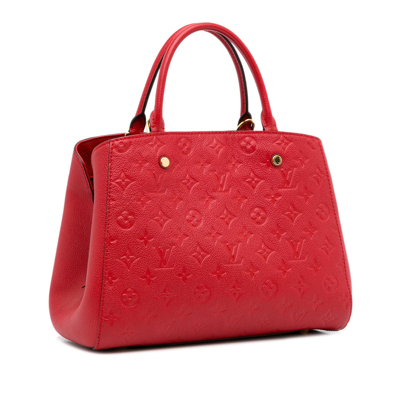 Louis Vuitton Monogram Empreinte Montaigne MM (SHG-OBQXdZ)