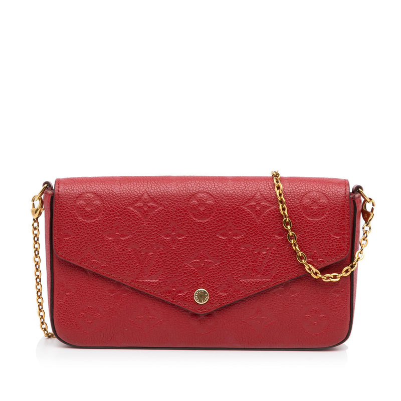 Louis Vuitton Monogram Empreinte Pochette Felicie (SHG-bvS5T0)