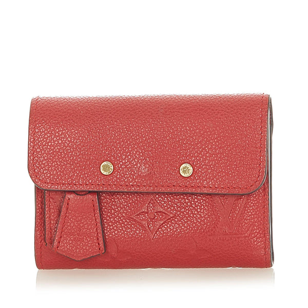 Louis Vuitton Monogram Empreinte Pont-Neuf Wallet (SHG-20065)