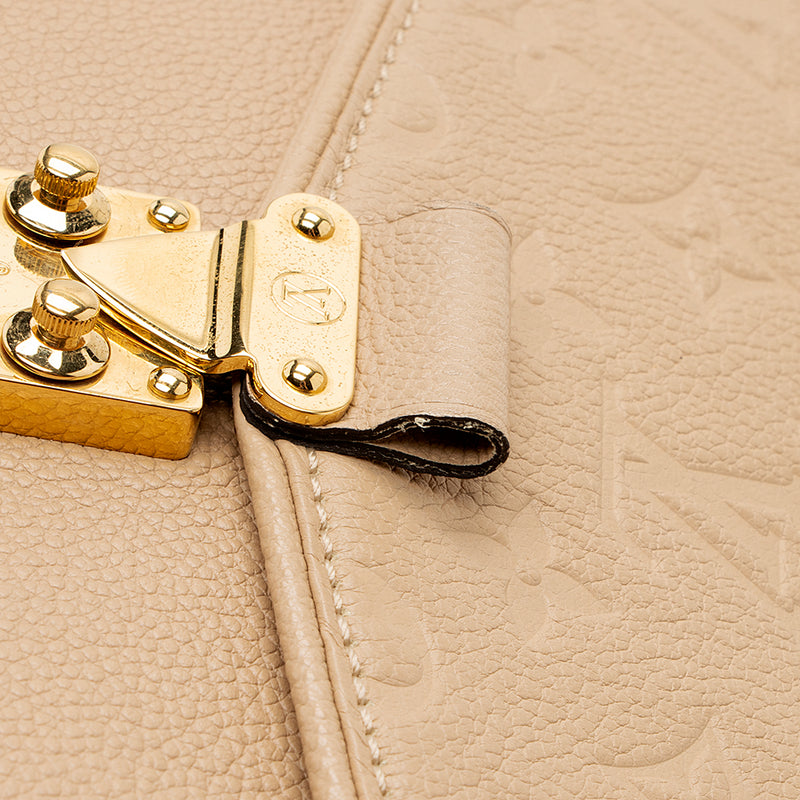 Louis Vuitton Monogram Empreinte Saint Germain PM M48932 Beige Leather  Pony-style calfskin ref.954021 - Joli Closet