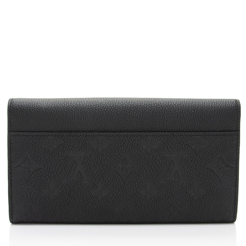 Louis Vuitton Monogram Empreinte Sarah Wallet (SHF-ucIDfy)