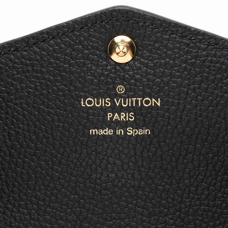 Louis Vuitton Monogram Empreinte Sarah Wallet (SHF-ucIDfy)