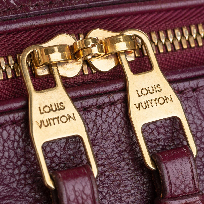 Louis Vuitton Aurore Monogram Empreinte Leather Speedy 25 Bag