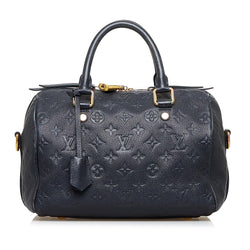 Louis Vuitton Monogram Empreinte Speedy Bandouliere 25 (SHG-edhay8)