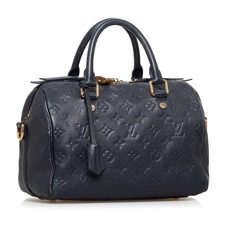 Louis Vuitton Monogram Empreinte Speedy Bandouliere 25 (SHG-edhay8)