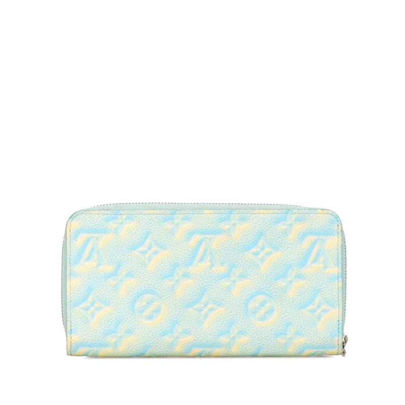 Louis Vuitton Monogram Empreinte Summer Stardust Zippy Wallet (SHG-LLLRfd)