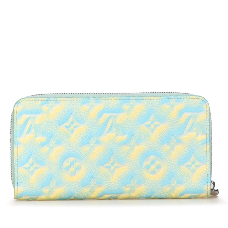 Louis Vuitton Monogram Empreinte Summer Stardust Zippy Wallet (SHG-5GbMCo)