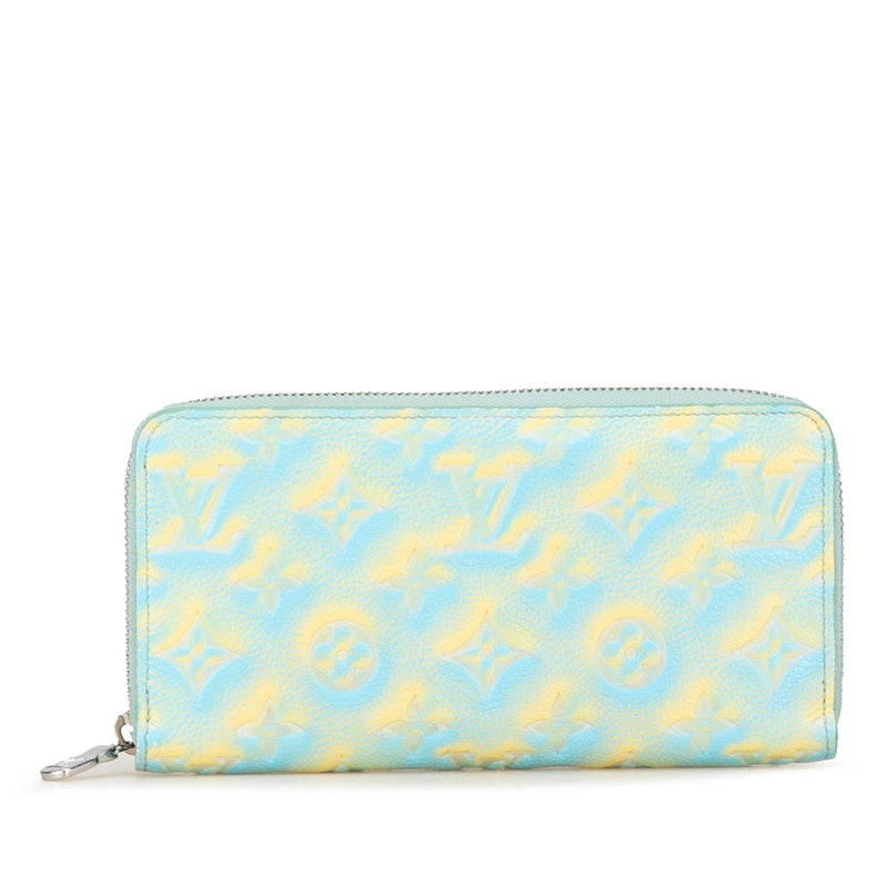 Louis Vuitton Monogram Empreinte Summer Stardust Zippy Wallet (SHG-5GbMCo)