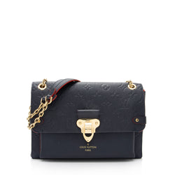 Louis Vuitton Monogram Empreinte Vavin MM - Black Shoulder Bags
