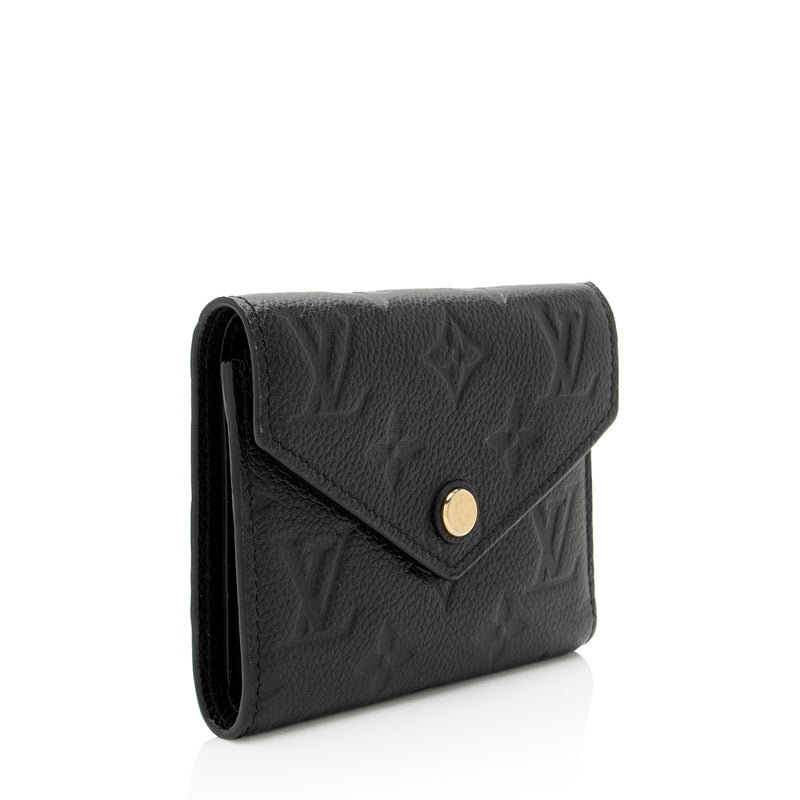 Louis Vuitton Monogram Empreinte Victorine Wallet (SHF-kJcT5E)