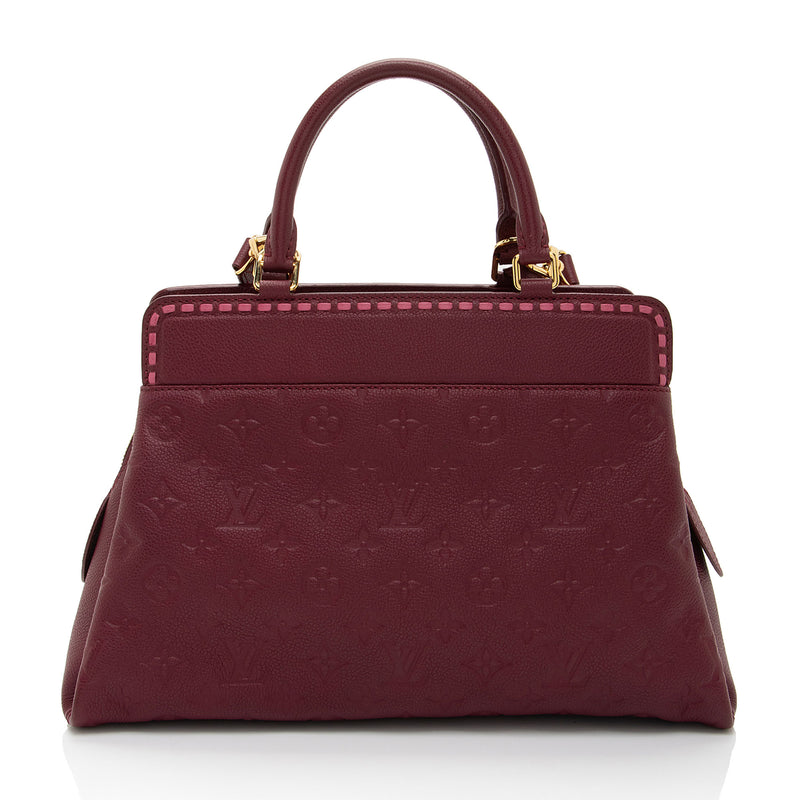 Louis Vuitton Monogram Empreinte Vosges MM Satchel (SHF-mBX7WI)