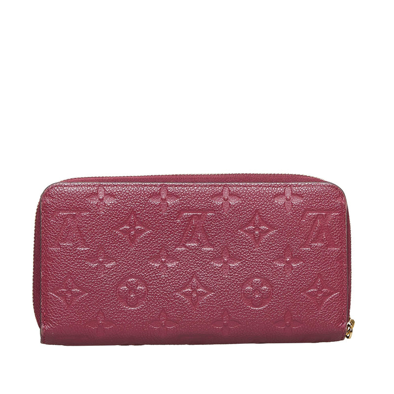 Louis Vuitton Monogram Empreinte Zippy Wallet (SHG-BU7Ag9)