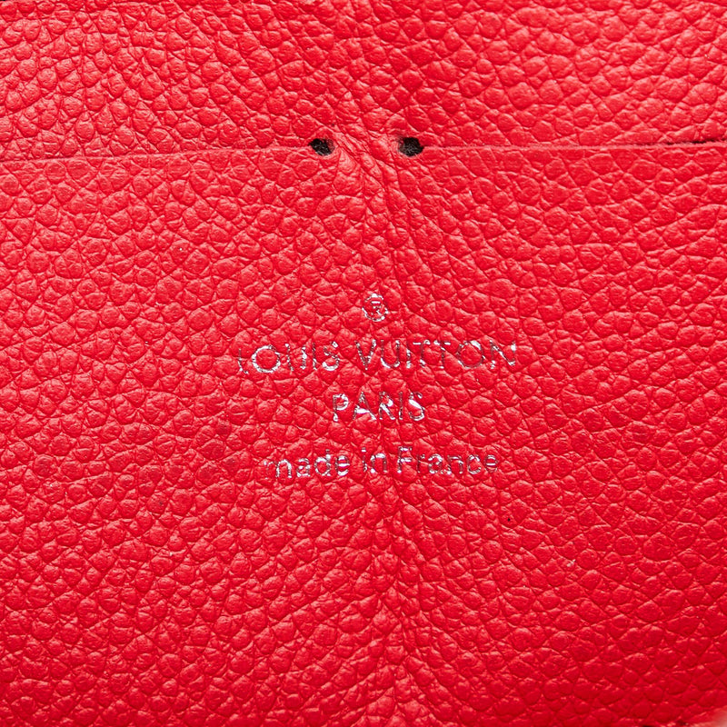 Louis Vuitton Monogram Empreinte Zippy Wallet (SHG-HB9fe7)