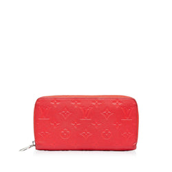 Louis Vuitton Monogram Empreinte Zippy Wallet (SHG-HB9fe7)