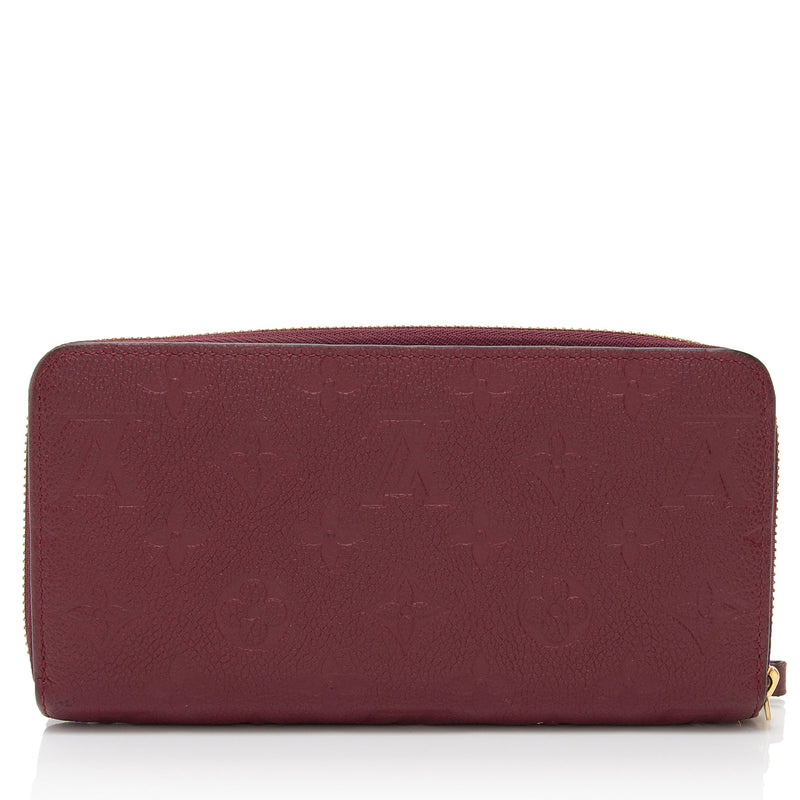 Louis Vuitton Monogram Empreinte Zippy Wallet (SHF-6JQO1Y)