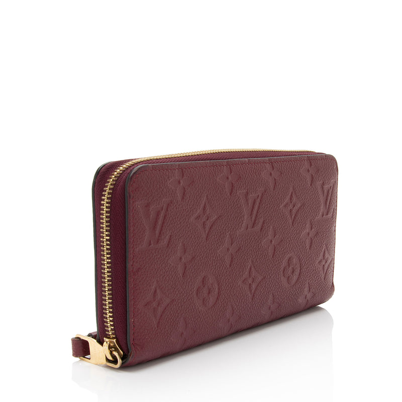 Louis Vuitton Monogram Empreinte Zippy Wallet (SHF-6JQO1Y)