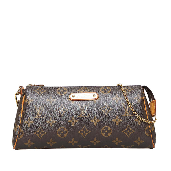 Louis Vuitton Damier Ebene Eva Clutch - FINAL SALE (SHF-jspFTu