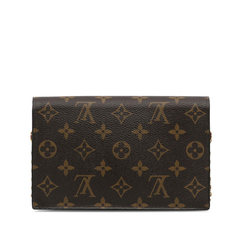 Louis Vuitton Monogram Flore Wallet On Chain (SHG-CJ8SXX)