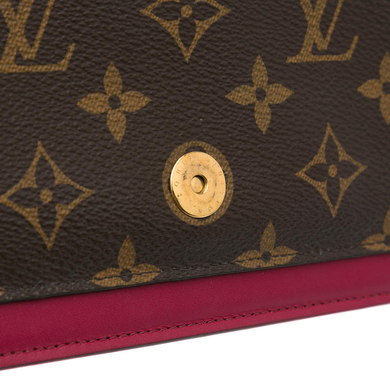 Louis Vuitton Monogram Flore Wallet On Chain (SHG-CJ8SXX)