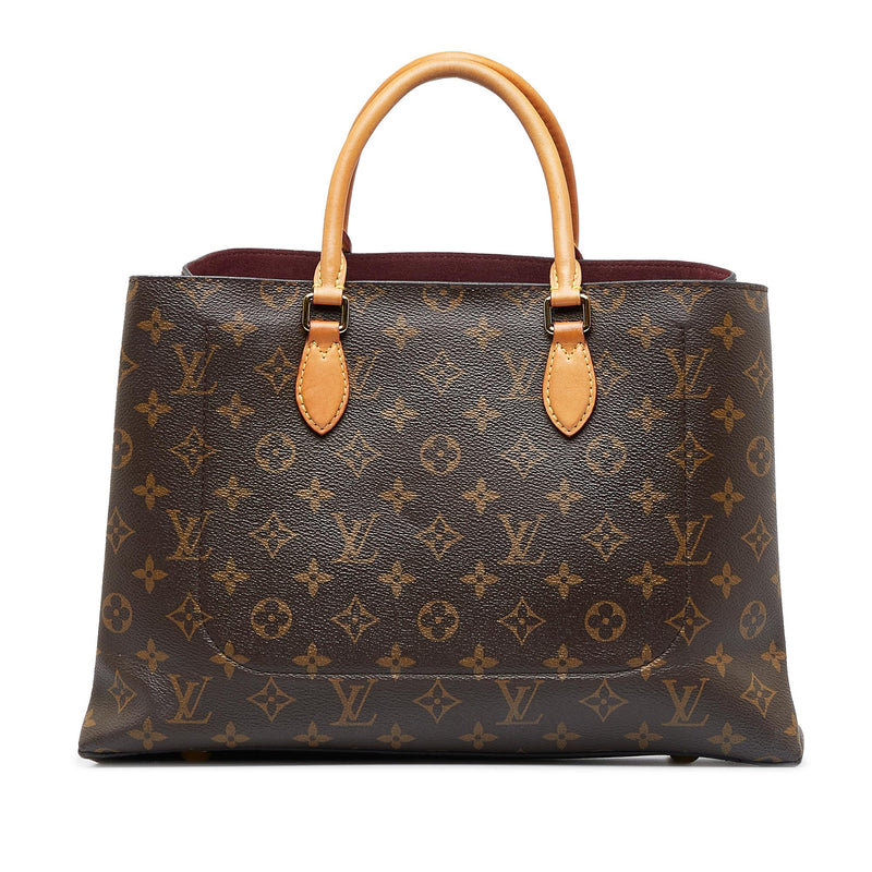 LV bags old brown flowers alma leather high quality (with box