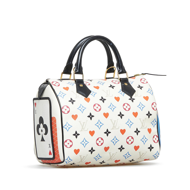 Louis Vuitton Monogram Game On Speedy Bandouliere 25 (SHG-dAHdsd)