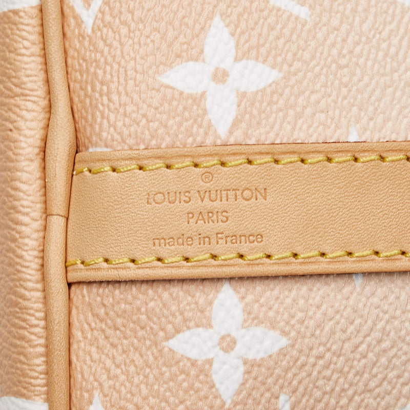 Louis Vuitton Monogram Giant By The Pool Speedy Bandouliere 25 (SHG-lp –  LuxeDH