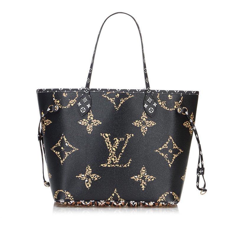 Louis Vuitton, Bags, Authentic Louis Vuitton Jungle Collection Neverfull  Mm Like New