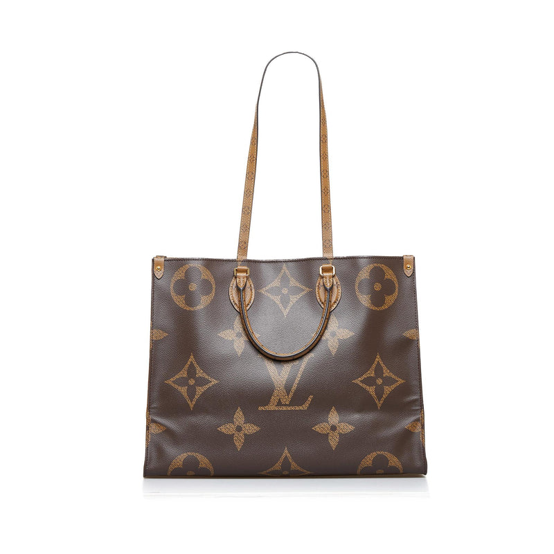 Louis Vuitton Reverse Giant Monogram Canvas Onthego GM Handbag