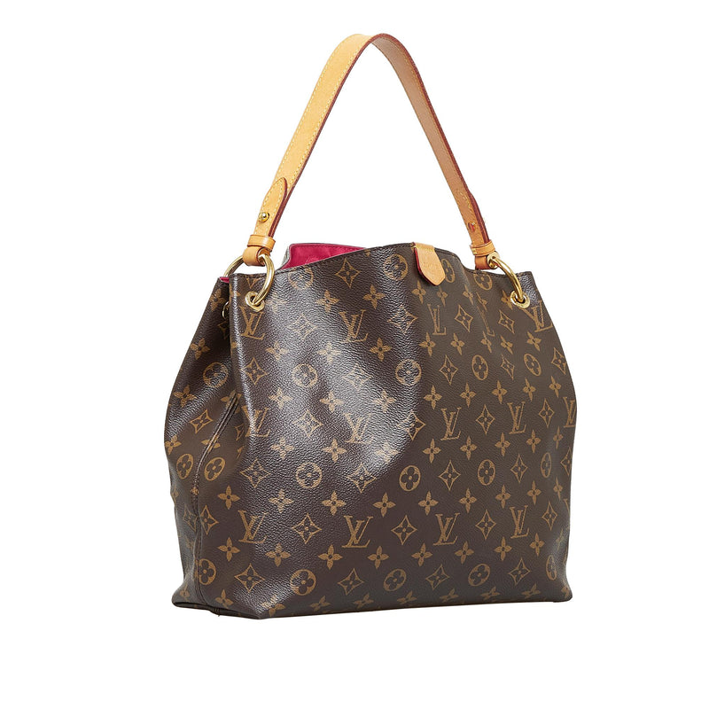Louis Vuitton Graceful Monogram Canvas Shoulder Bag
