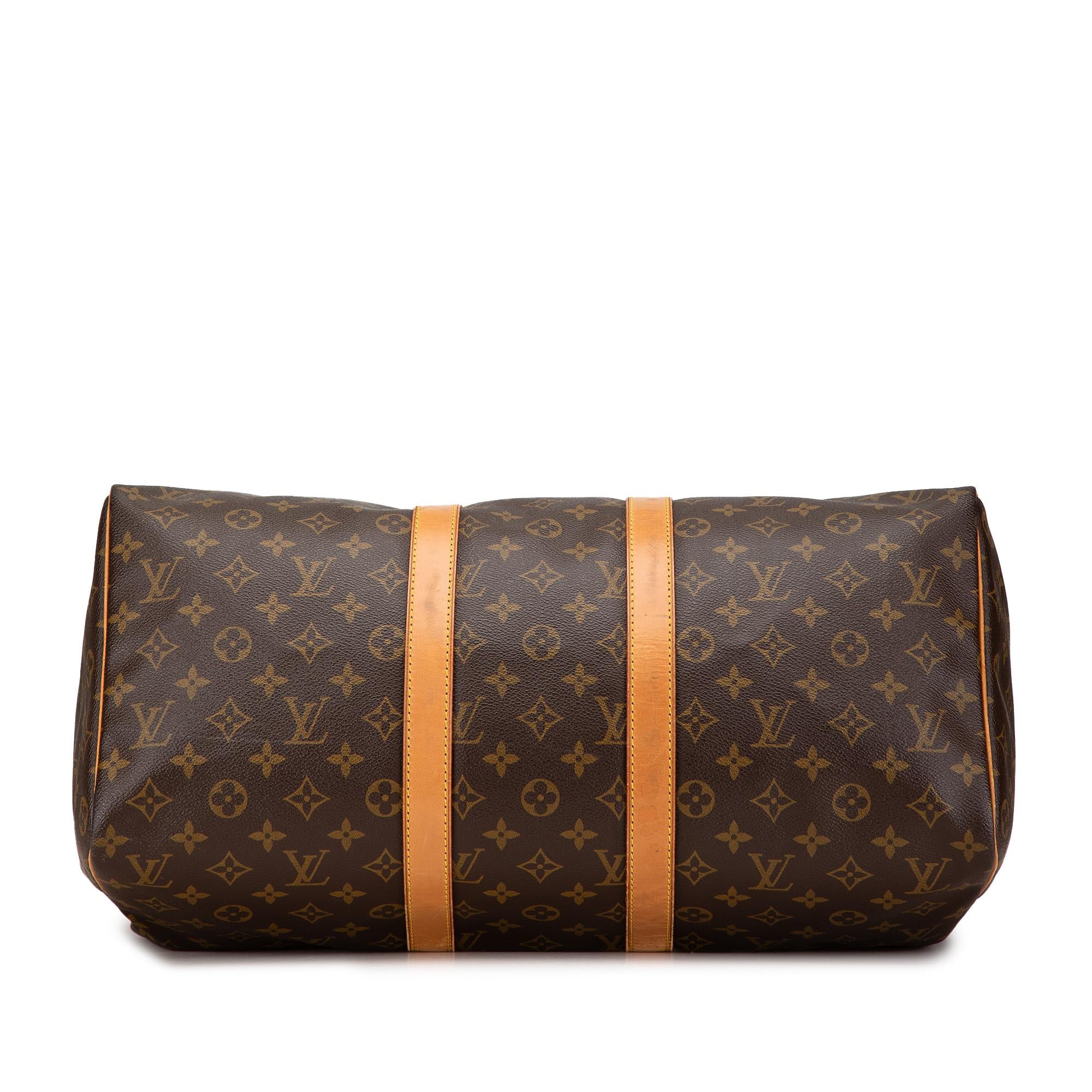 Louis Vuitton Monogram Keepall 45 (SHG-jjtbFn)