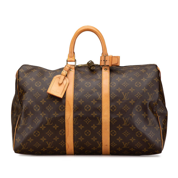 Louis Vuitton Monogram Keepall 45 (SHG-jjtbFn)