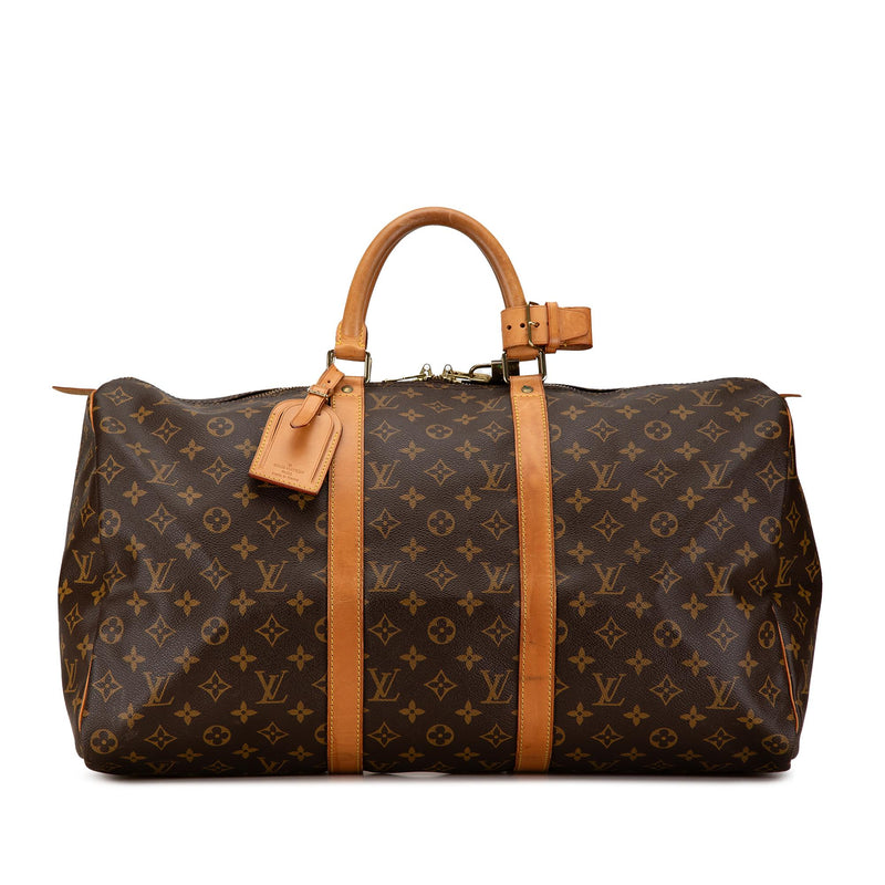 Louis Vuitton Monogram Keepall 50 (SHG-6lXVSf)