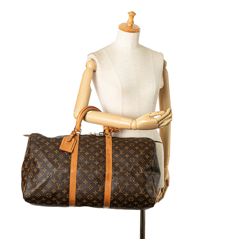 Louis Vuitton Monogram Keepall 50 (SHG-6lXVSf)