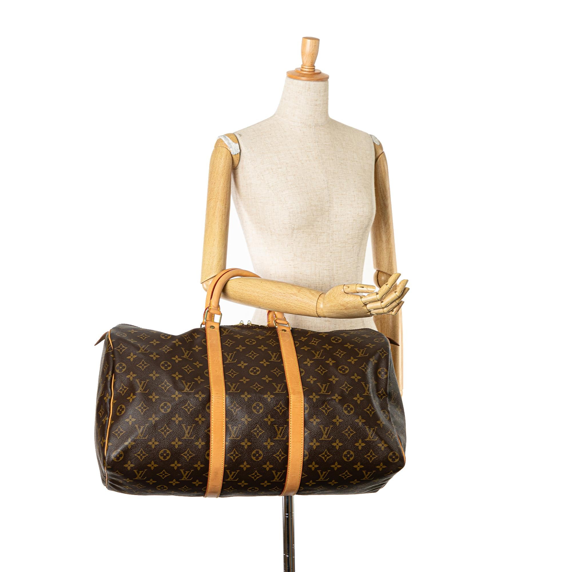 Louis Vuitton Monogram Keepall 50 (SHG-m5ygFJ)