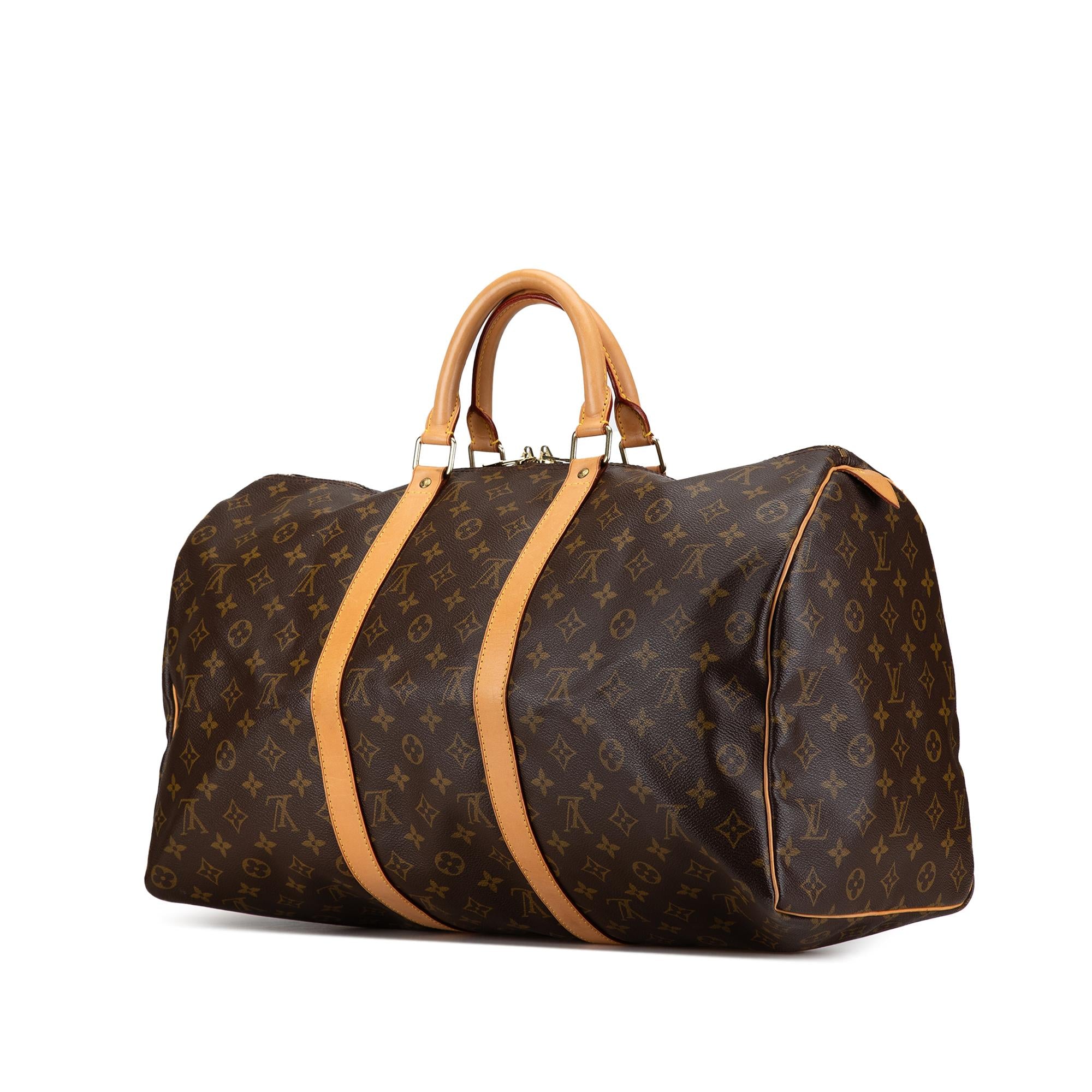 Louis Vuitton Monogram Keepall 50 (SHG-m5ygFJ)