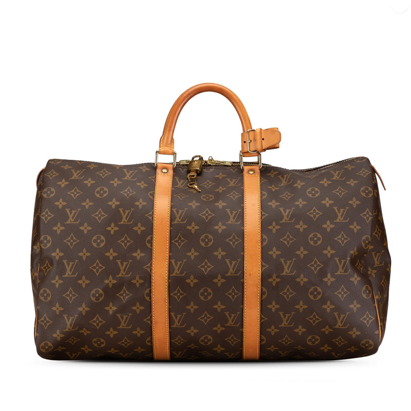 Louis Vuitton Monogram Keepall 50 (SHG-aAUnVO)