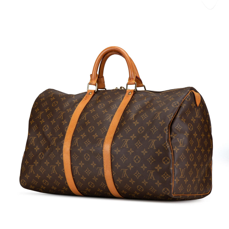 Louis Vuitton Monogram Keepall 50 (SHG-aAUnVO)