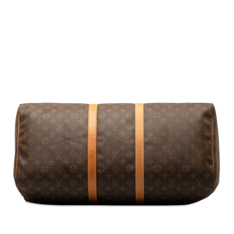 Louis Vuitton Monogram Keepall 55 (SHG-dk7aoI)