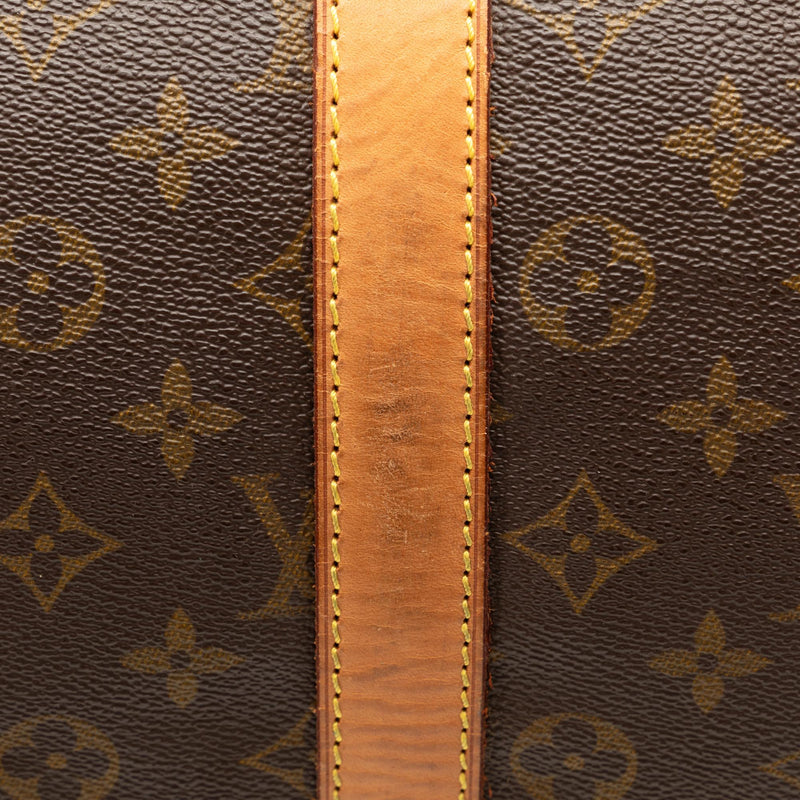 Louis Vuitton Monogram Keepall 55 (SHG-dk7aoI)