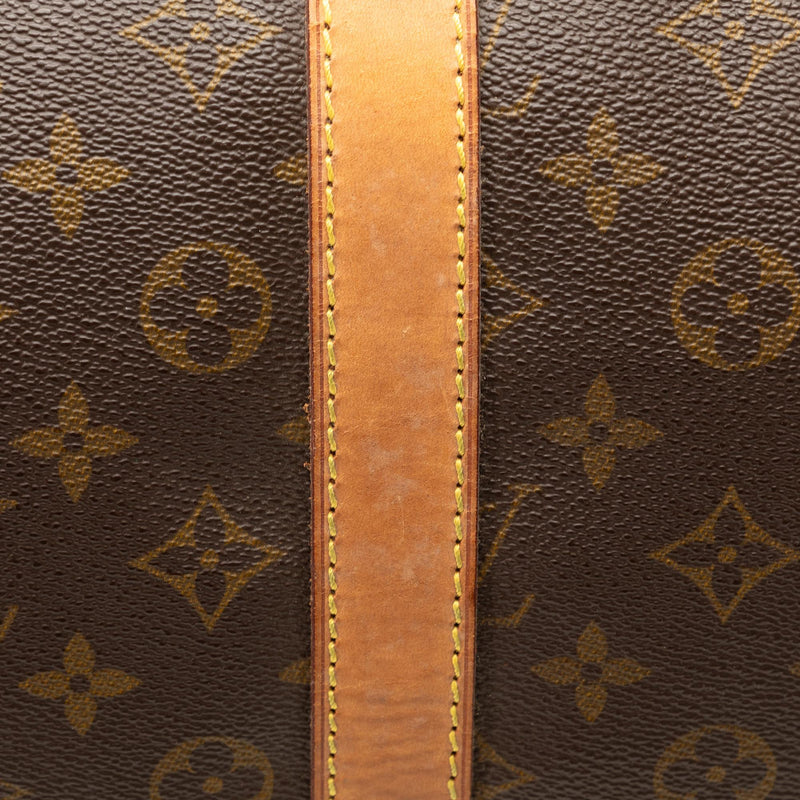 Louis Vuitton Monogram Keepall 55 (SHG-dk7aoI)