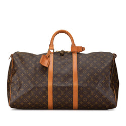 Louis Vuitton Monogram Keepall 55 (SHG-gTJ0Xx)