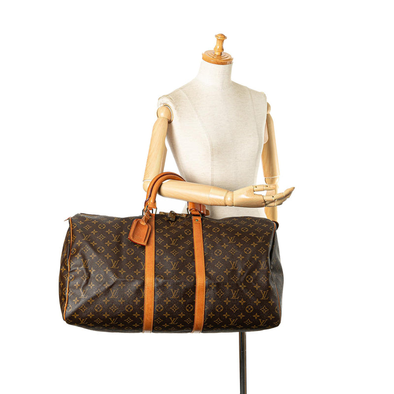 Louis Vuitton Monogram Keepall 55 (SHG-gTJ0Xx)