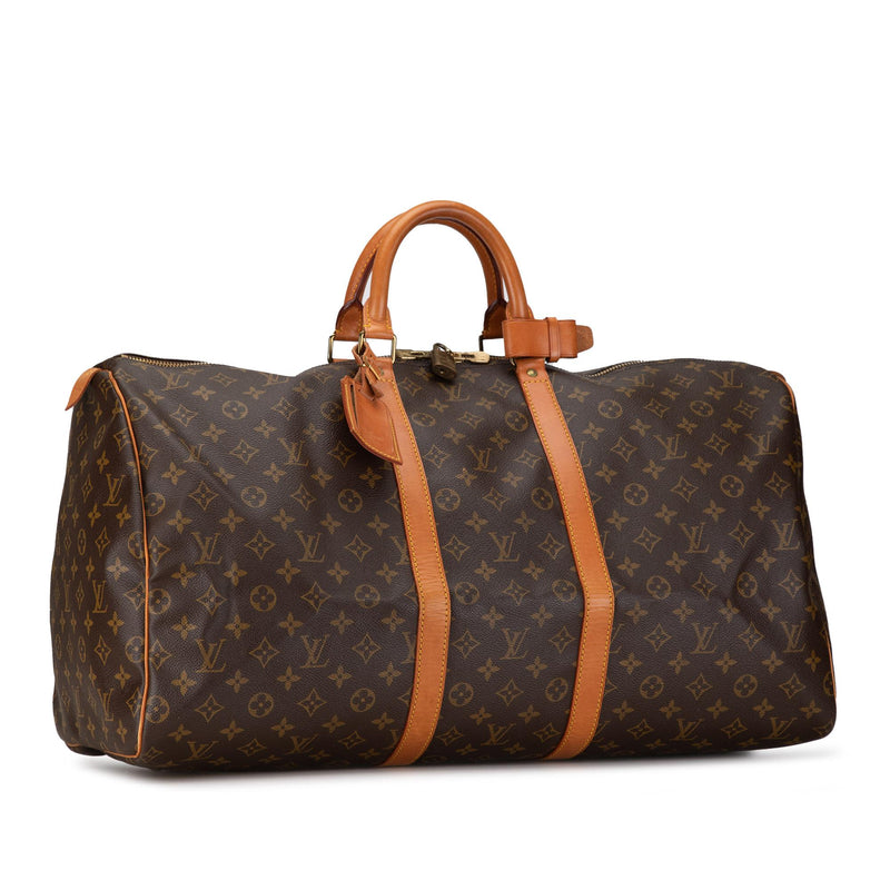 Louis Vuitton Monogram Keepall 55 (SHG-gTJ0Xx)