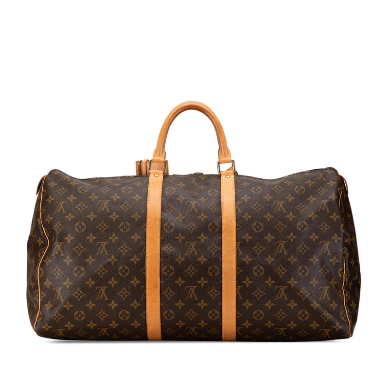 Louis Vuitton Monogram Keepall 55 (SHG-texaNE)