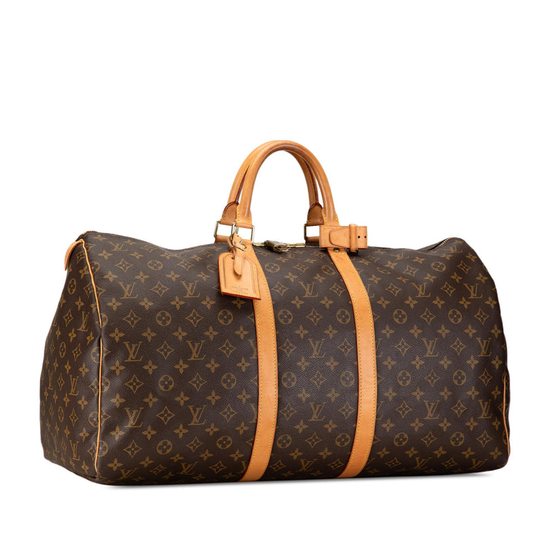 Louis Vuitton Monogram Keepall 55 (SHG-texaNE)