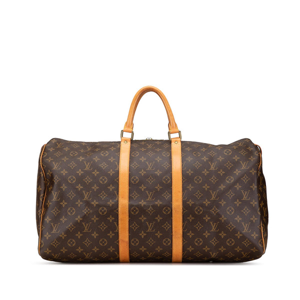 Louis Vuitton Monogram Keepall 55 (SHG-nF7PKN)