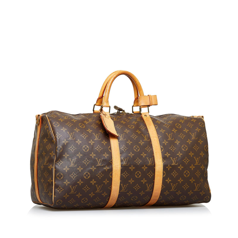 Louis Vuitton, Virgil Abloh Monogram Keepall Bandouliere 50