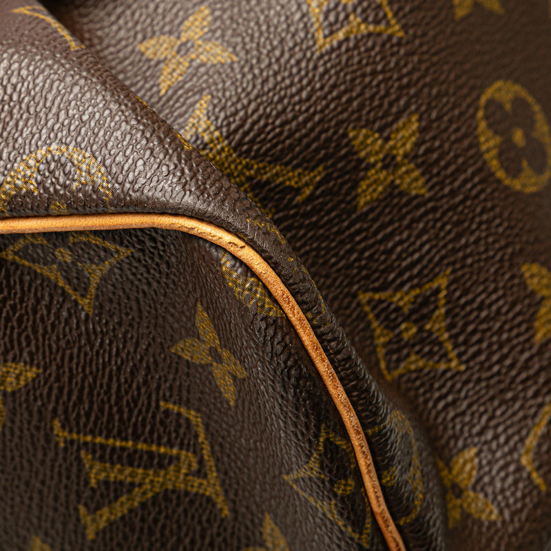 Louis Vuitton Monogram Keepall Bandouliere 55 (SHG-kgMbOP)