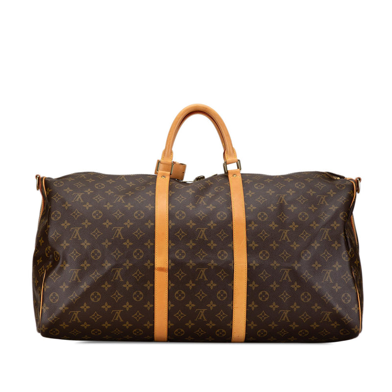 Louis Vuitton Monogram Keepall Bandouliere 60 (SHG-Gj2p0O)